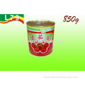 850G High Quality Manufactory China Factory Canned Tomato Paste